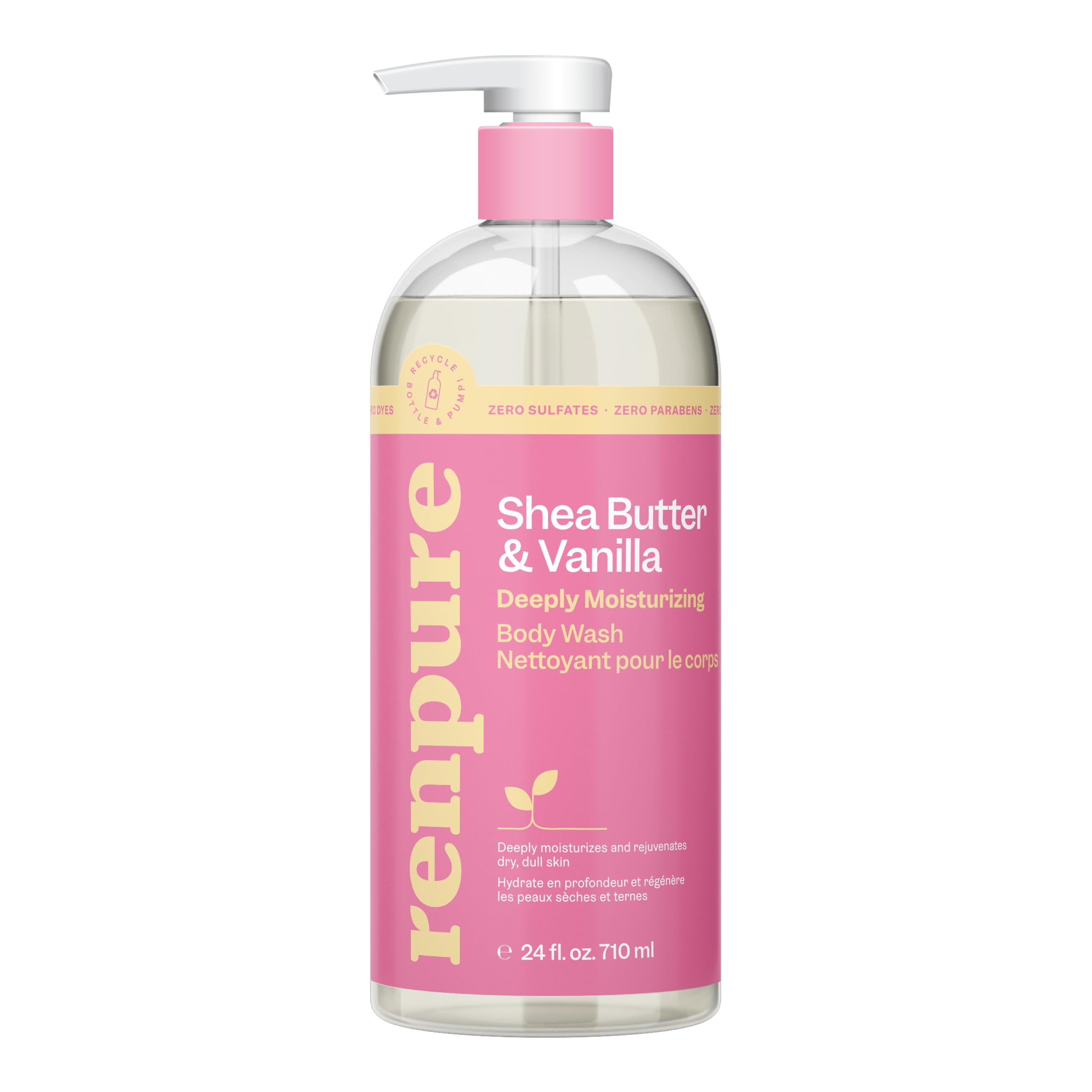 

Renpure Shea Butter & Vanilla Deeply Moisturizing Body Wash, 710ml (24 fl) RNP02602