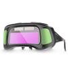 Lunettes de soudage automatiques portables à gradation Lunettes de soudage à l'arc argon à gradation Alimentation solaire Protection des yeux Lentilles à souder Soudeur