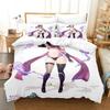 Ayakashi Triangle Beding Set Single Twin Ful Quen King-Sized Dimensionsd Dimensions Bed Linen Set Adult People Kid Bedrom Duvet cover Sets Anime Bed