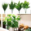 Artificial Leaves Branches Simulation Green Plant Home Decoration