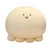 Cute octopus dumpling throw pillow plush toy of the same big white dumpling doll sleeping doll gift