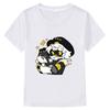 100% Baumwolle Spiel Mord Drohnen Kinder T-Shirt Cartoon Print Kinder T-Shirts Streetwear Jungen Mädchen Sommer Oberteile Rundhals Kurzarm