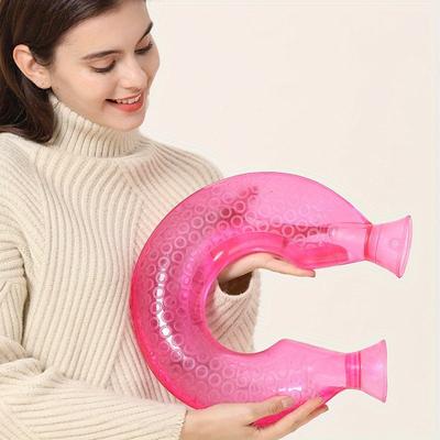1PC Neck Protector U-shaped Fitting Hot Water Bag for Neck Protection