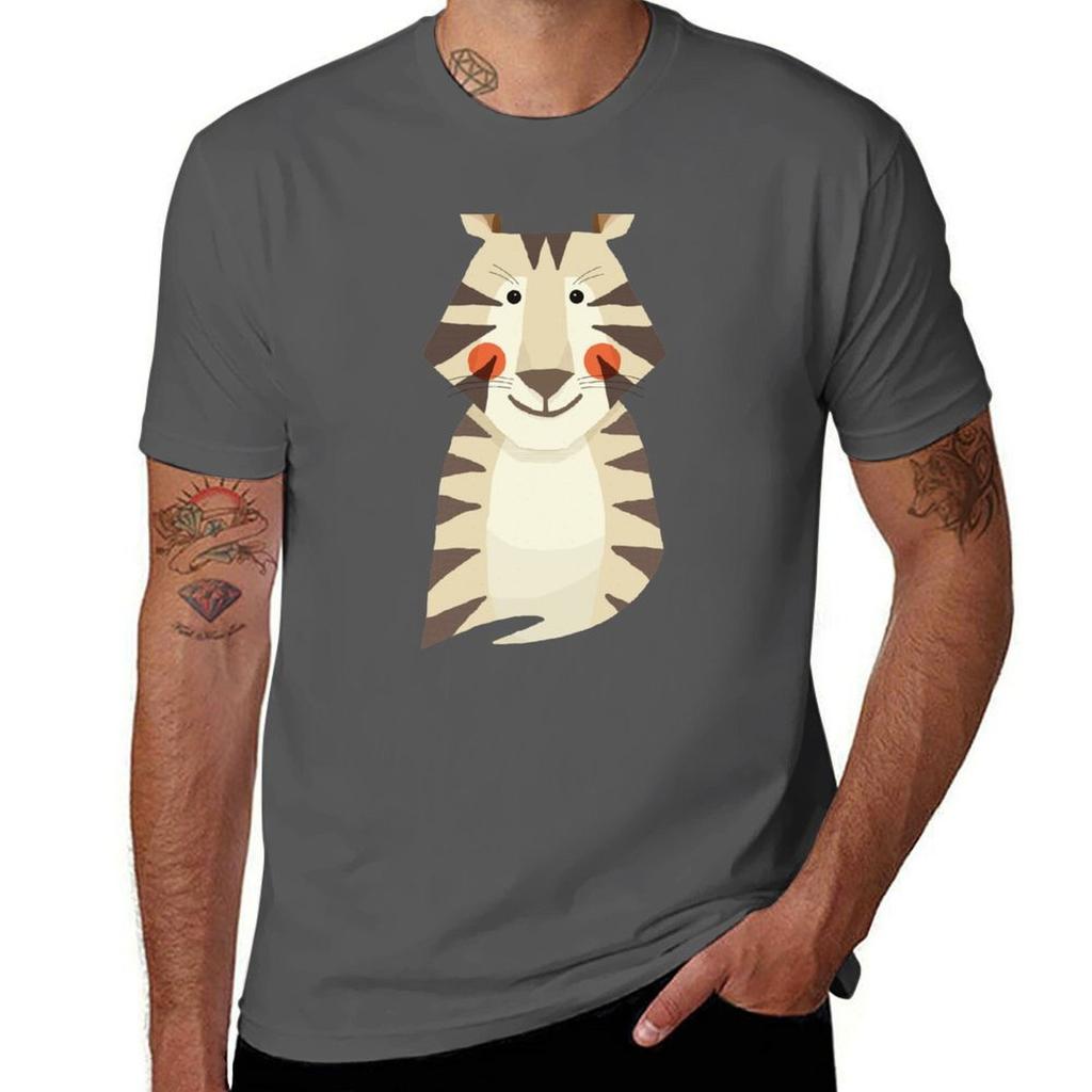 Tiger Animal Portrait Tshirt Simple Graphic Design Tshirt