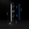 RGB GPU Holder Video Card Holder, GPU Riser RGB GPU Holder 5V  RGB Graphics Card Bracket Adjustable