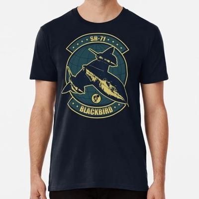 Sr 71 Blackbird Aufnäher T-Shirt Tee Oberteil Unisex Hergestellt in den USA 100% Baumwolle T-Shirt Herren Tees Oberteil