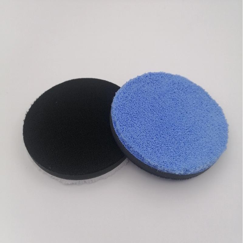 Self-Adhesive Microfiber Car Wax Removal and Polishing Pad - 234567 inch