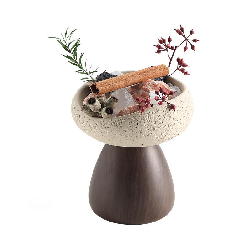 Aroma Stone Essential Oil Diffuser Gift Box - Long-Lasting Indoor Air Freshener & Hotel Ornament with Customizable Fragrance 