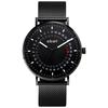 A.b.art Freiburg Jump Date 41 Mm Men’s Watch (Black / Sapphire Crystal / Mesh Bracelet)