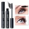 Mascara für Wimpernverlängerung, Schwarze Verdickende und Curlende Mascara, Verwischfest, Perfektes Geschenk für Frauen