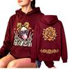 Fashion Women's Hoodie Fun Skull Girl Flower Printing Loose Fashion Pullover Autumn Clothing Vintage Men Women Tops Sweatshirts