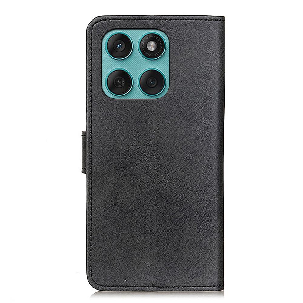 For Motorola Edge 60 5G/60 Fusion 5G Case Cowhide Texture Leather Wallet Stand Phone Cover