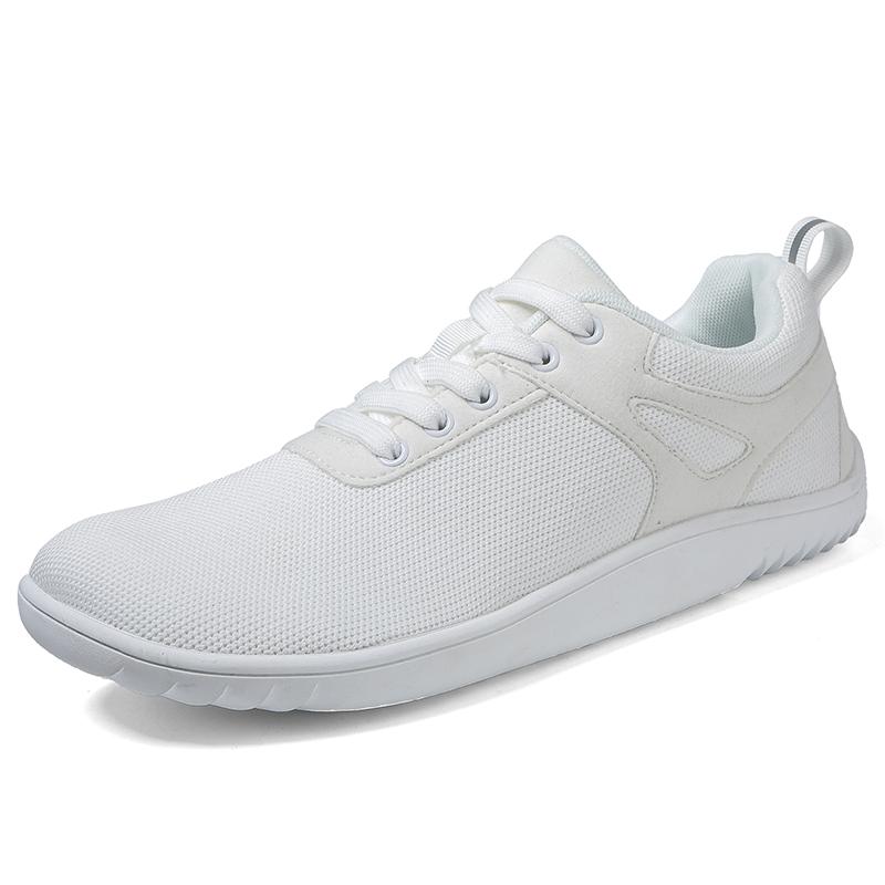 

Breathable Gym Fitness Shoes Wide Toe Cross-training Sports Shoes Light Knitted Sneakers Walking Flats 36 белый