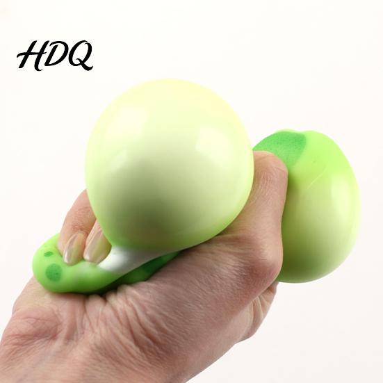 TPR Stress Ball Mini Elephant Squeeze Toy Cartoon Sensory Fidget Anxiety Relief Soft Animal Pinch Anti-stress