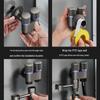 All-Copper Dual-Control Water Angle Valve Set for Toilets