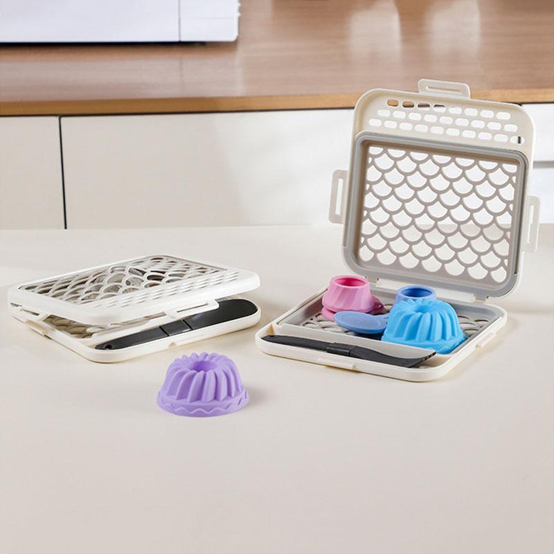 Silicone Mesh Box Dishwasher Cutlery Basket Bottle Parts Storage Baskets Storage Basketss Utensil Baby And Toy Accessories