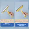 Car Glass Cleaning Wiper 3 In 1 Car Door Window Windshield Cleaner Squeegee with Spray Bottle for Car Home Washing Tool