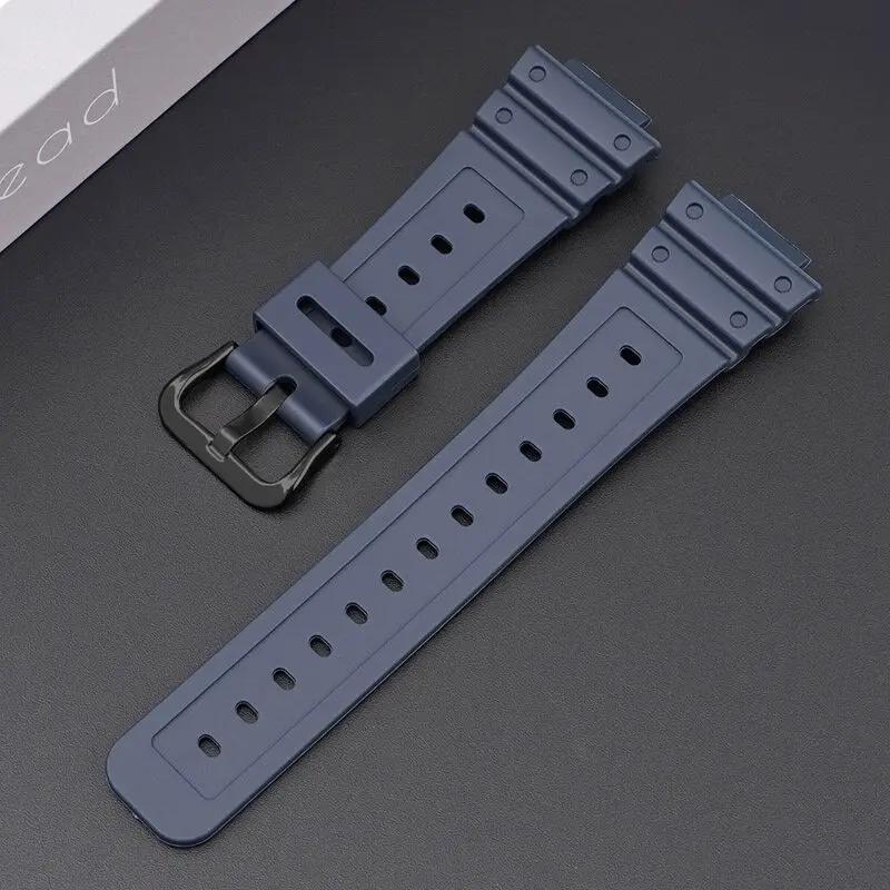 Silicone Band for DW5600/5610 Rubber Strap for Casioak 9052 5600 6900 Series Sport Waterproof Replacement Band Accessories