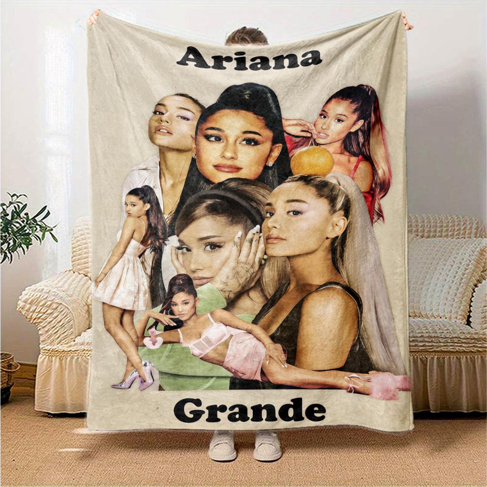 Ariana Grande Decke, Hohe Qualität, Bequem für Alle Jahreszeiten, Heimdekoration, Wärme und Komfort