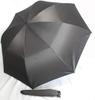 Maehara Koei Shoten Maehara Umbrella Folding Chambray Bronze Gold Colored Handle Men's