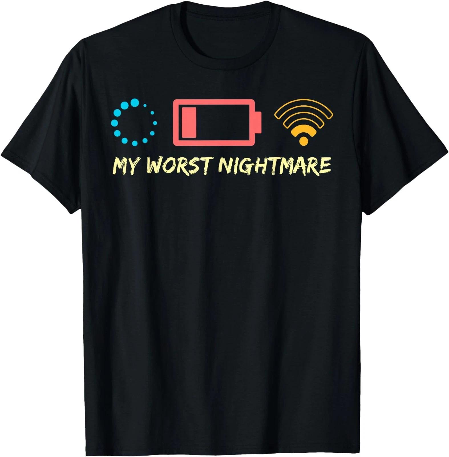 My Worst Nightmare Gaming Funny Gamer T-Shirt M