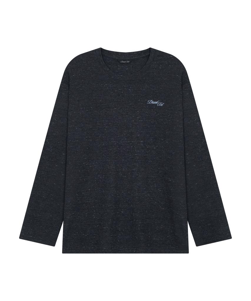 Deuleongkeutegseuteu Waffle Long Sleeve Charcoal