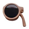Candy Colored Stylish Sunglasses Round Frame Round Frame Sunglasses  For Girls