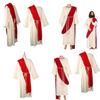 Elegant Medieval Warrior Costume For Cosplay Featuring Richly Textured Polyester