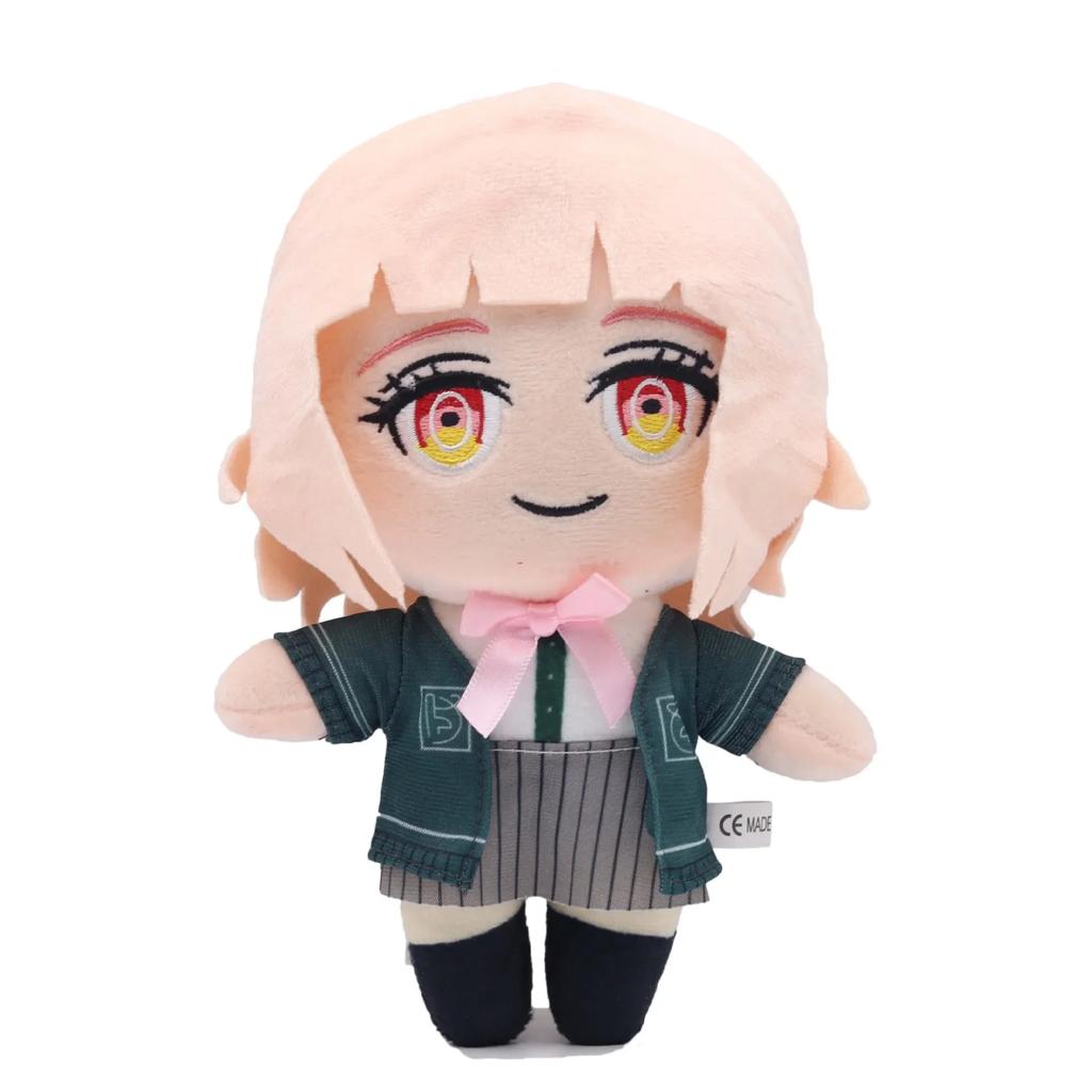 23cm Danganronpa Plush Toys Kokichi Oma Nagito Komaeda Nanami ChiaKi Stuffed Dolls Cartoon Figure Plushies Kids Christmas Gifts