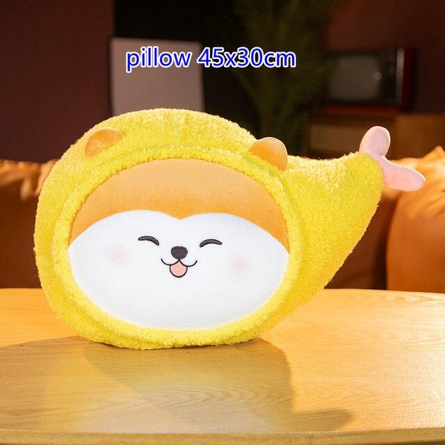 Kawaii Husky Shiba Inu собака плюшевые игрушки милые мультяшные куклы-собаки мягкая — фото 9