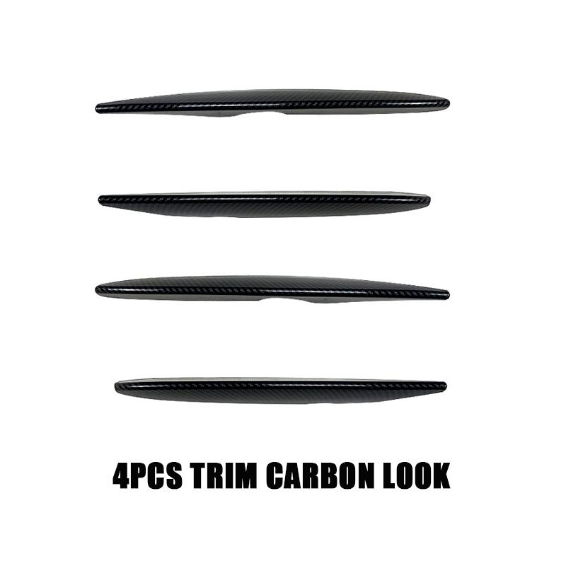 Potrivit pentru accesorii Mercedes Benz Clasa GLC GLC260 GLC300 GLC43 AMG X253 2016-2019 Splitter bară față Canard Trim pentru faruri de ceață