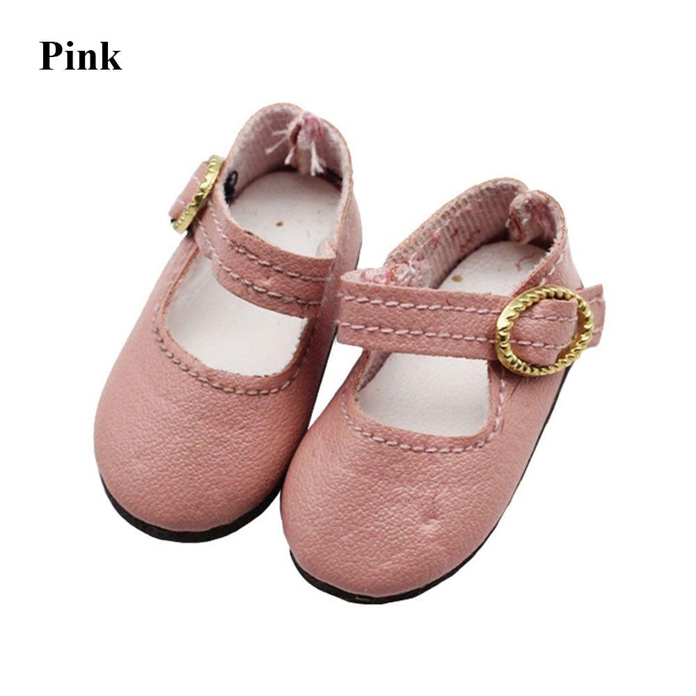 4.6*2CM Doll Casual Wearing Play House Accessories 1/6 Doll Boots Differents Color Leather Shoes