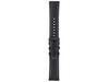 New GlacierX Classic Leather Black 22mm Smartwatch Strap