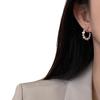 Korean Cat's Eye Gradient Earrings - Chic, Versatile Design