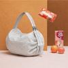 Nylon Foldable Shopping Bag With Large Capacity Waterproof Tote For Grocery Use