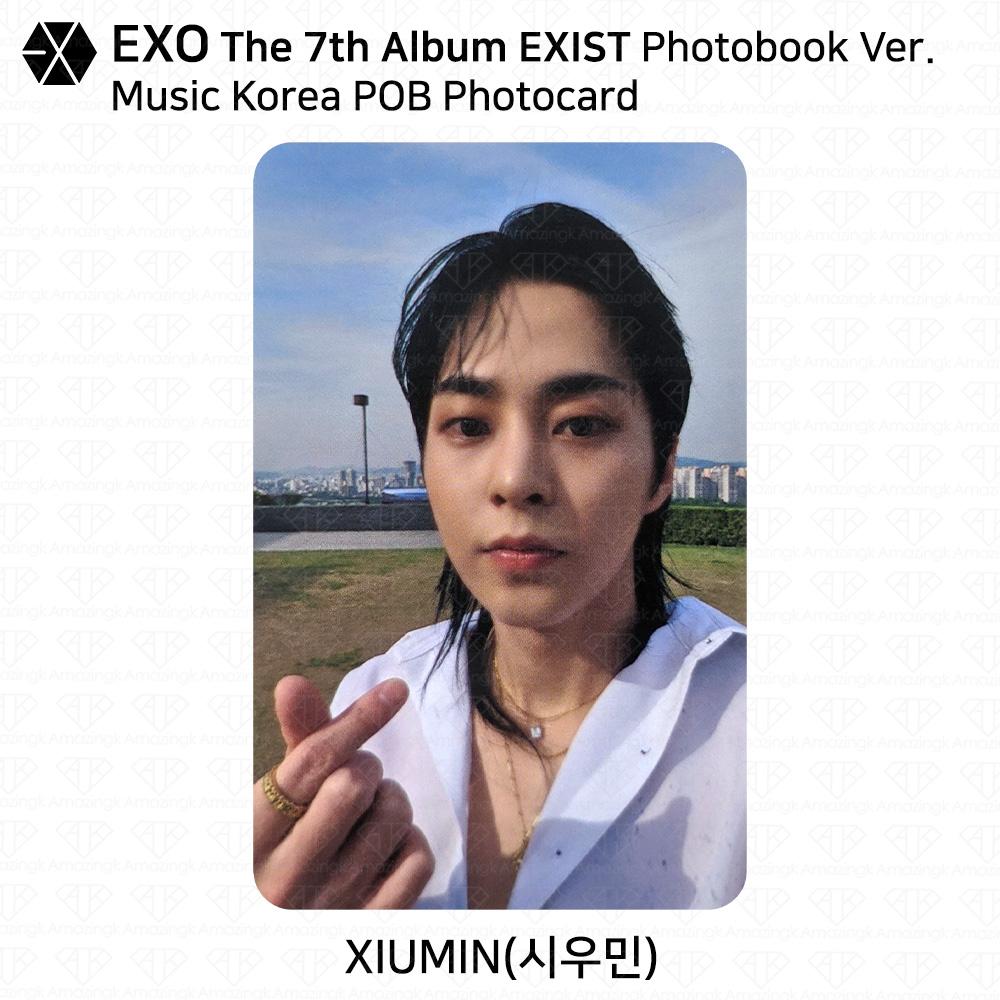 EXO The 7th Album EXIST POB Photocard Apple Music Soundwave Makestar Ktown4u