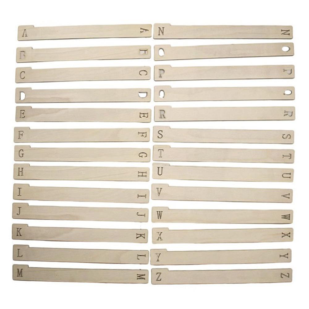 Wooden Vinyl Record Dividers Versatile Record Index Card Record Holder Organizer  Music Collection