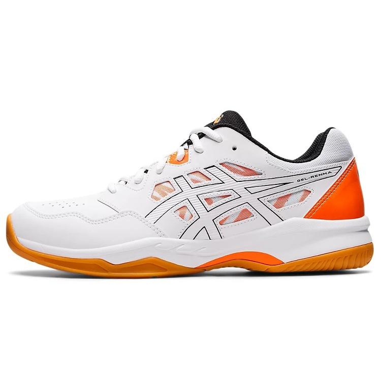 ASICS Gel Renma White Shocking Orange Men s 1071A068-102 EU 43.5
