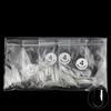 Elvia Short Oval Mini Nail Tips Size 4 50p X 4 Pcs Clear 1 Pcs