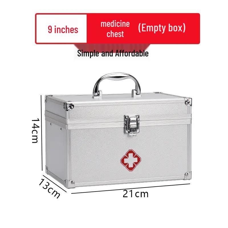 

Portable Large Capacity Multi-Layer Medicine Box - Travel & Home First Aid Kit
