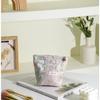 Embroidered Ramie Cotton & Linen Cosmetic Bag - Portable Canvas Storage for Lipstick and Skincare