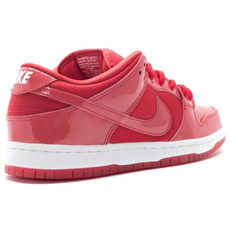 Nike SB Dunk Low Red Patent Leather 304292-616