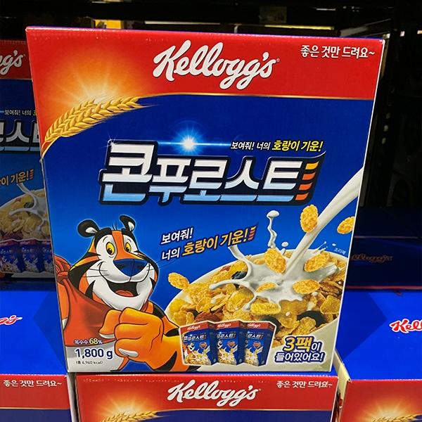 Kelloggs Frosted Flakes Συσκευασία Jumbo 600g X 3 Τεμάχια
