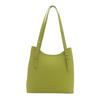 Simple Color Solid Gold Letter Printed Women Casual Tote Bag For Use Daily
