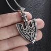 Classic Popular Anchor Trident Pendant Necklace for Men and Women Hip-Hop Rock Trend Nordic Jewelry