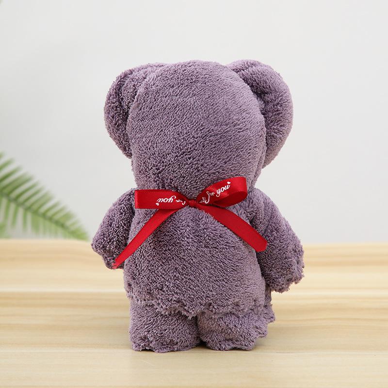 Customized Little Bear Towel Souvenir - Perfect for Weddings, Kindergarten Gifts, or Special Occasions.