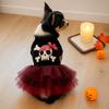 Two Legged Dog Cosplay Dress Breathable Dog Lace Skirt Pet Pirate Skirt  Cosplay Party
