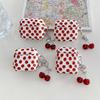Red apple cherry love AirPods 1 generation protective case for 1st generation 1st generation pro1 apple bluetooth headset case female