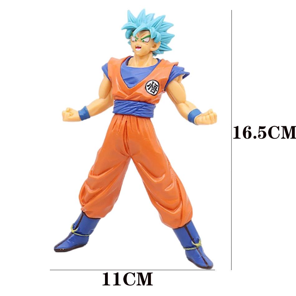 Dragon Ball Super Saiyan Anime Figurine Model Rose Goku Action Figure Gohan Figures Vegeta Statue Collection Toy Figma Z GK DBZ Round Sensory