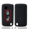 2 Button Key Case Cover for Citroen C-Crosser C3 C4 Picasso Berlingo Case for Peugeot Partner Tepee 207 307 308 407 Keychain